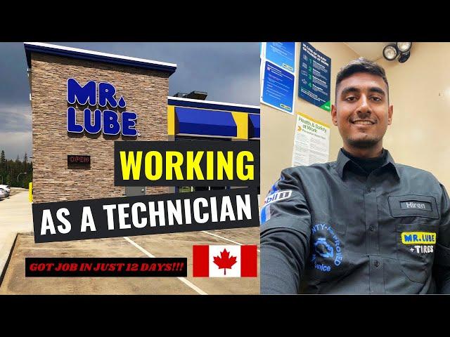 Part-Time Job as a Technician in Automotive Industry (Mr. Lube) | Got Job in Just 12 Days! | 2023 |