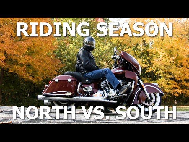 RIDING SEASONS   NORTH VS SOUTH