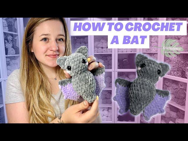 Easy Crochet Bat Tutorial | Free Amigurumi Animal Pattern for Beginners