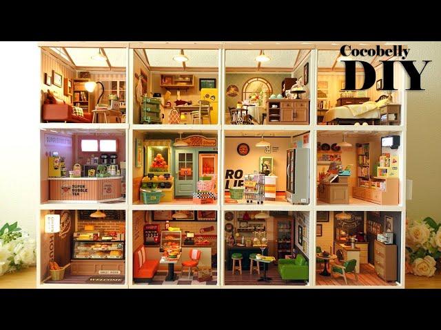 Rolife Super Creator 12-in-1 Miniature Dollhouse | Relaxing Satisfying Video