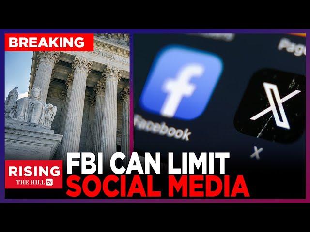 Breaking: SCOTUS Sides With Feds In Social Media CENSORSHIP Case—Huge Blow To Free Speech