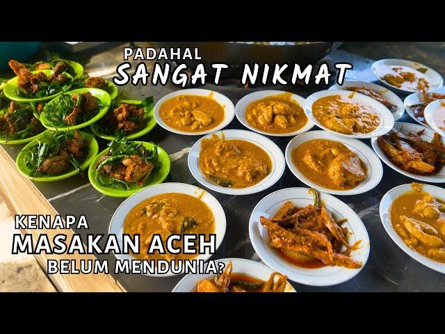 MENGGUGAH SELERA! Hampir Semua Menu MASAKAN TRADISIONAL ACEH Ada di Sini