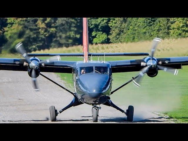 GRAVEL RUNWAY ACTION! DHC-6 Twin Otter - Saint-Esprit Aerodrome (CES2)