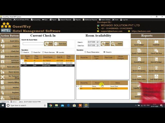 Software for hotel management| software for hotel billing system| Best Software for Hotel Accounting