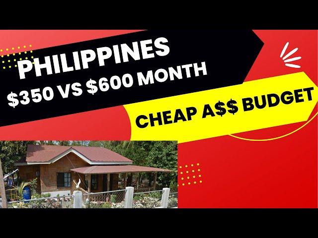  $350/month Philippines Cheap A$$ Budget!