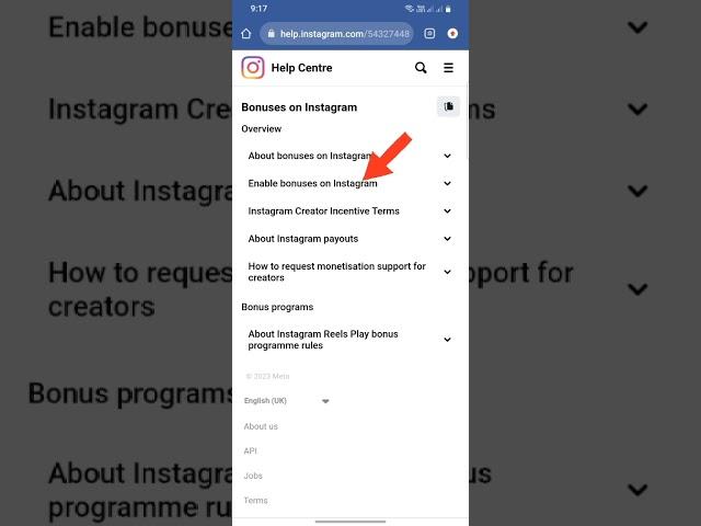 Instagram monetization eligible Bonuses coin  apply #Shorts  Tamil