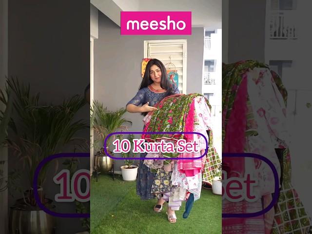 10 Beautiful Kurta Sets From Meesho #meesho #meeshohaul #viral #trending #fashion