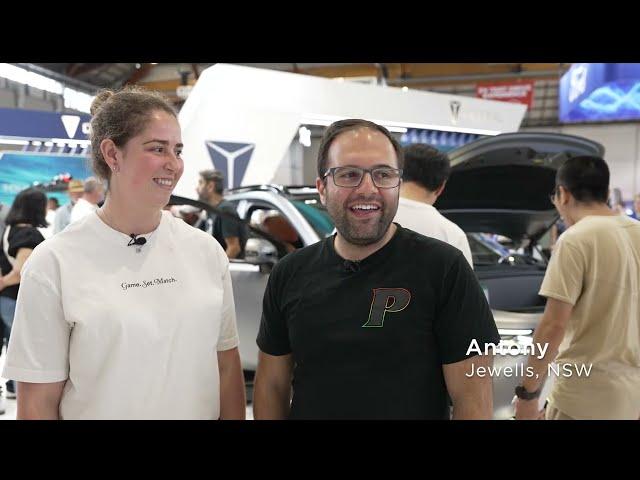 Customers react to the test driving DEEPAL E07 in Sydney