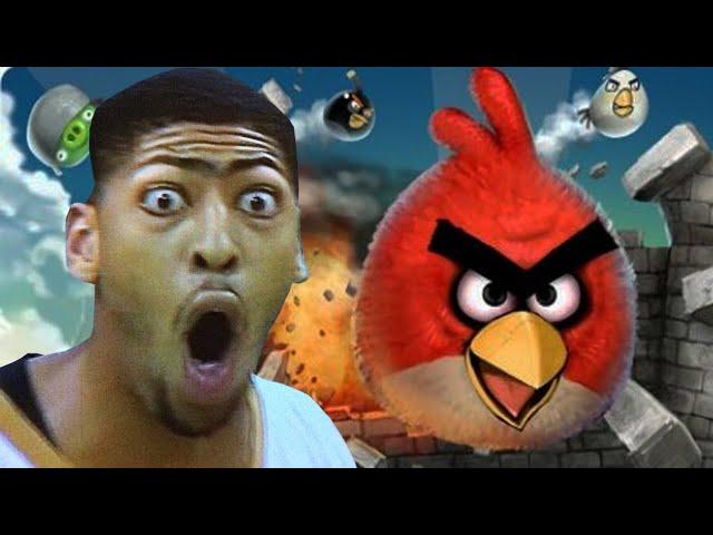 most INSANE angry birds plays!