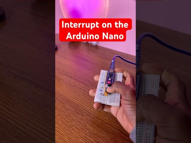 Interrupt on the Arduino Nano engineering #electronics #technology