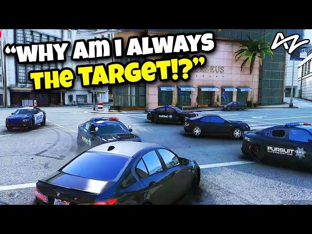 AnthonyZ Gets TARGETED By So Many COPS & Destroys Them! | GTA 5 RP NoPixel