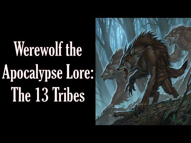 Werewolf the Apocalypse Lore: The 13 Tribes