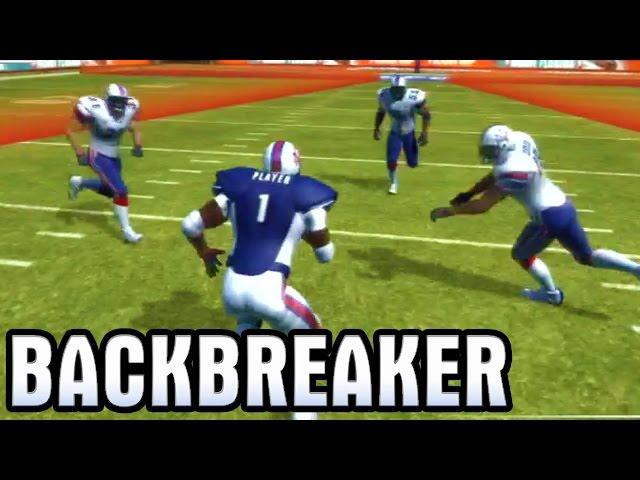 BIG JUKE COLLISIONS! - BACKBREAKER Tackle Alley Gameplay (2/2)