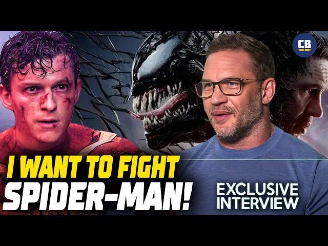 Tom Hardy Wants Venom Vs. Spider-Man! Venom The Last Dance Cast Interview