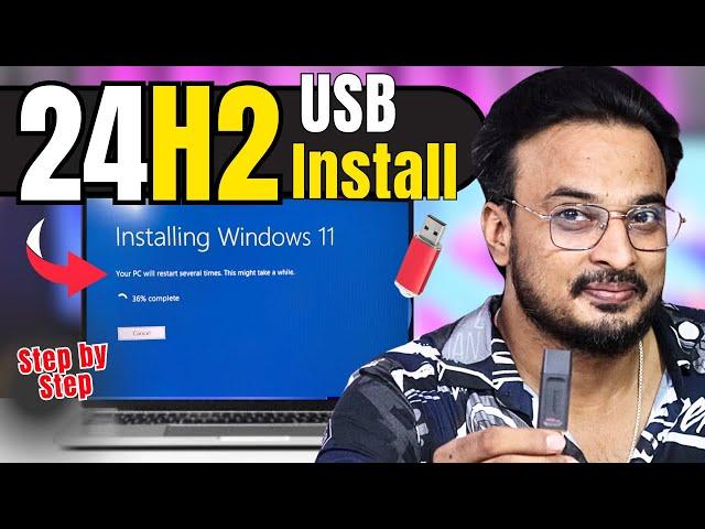 Download & Install Windows 11 24H2 using Bootable USB (Supported & Unsupported Hardware)