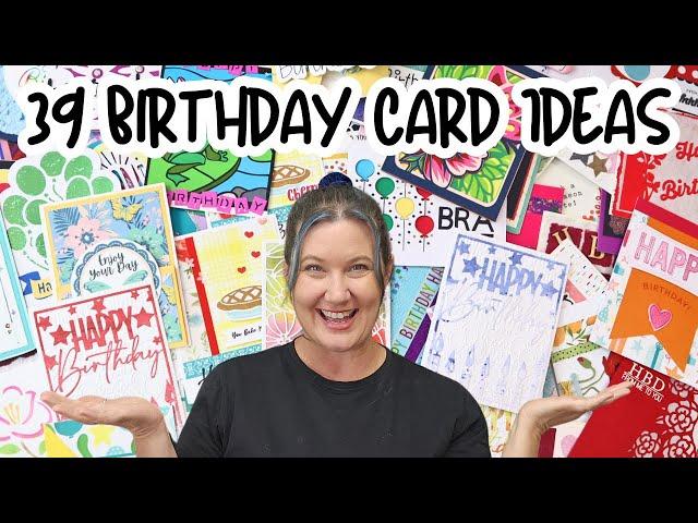 Over 39 Birthday Card Ideas (2024)