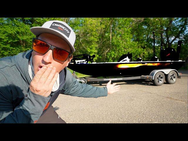 MY NEW FISHING BOAT! - Raw Fishing & Inside Look