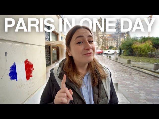 ONE DAY PARIS ITINERARY: How to visit the top attractions in Paris! (24 hour layover guide)