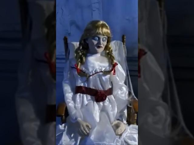 Party City 2018 Halloween animated Annabelle Doll demo video.