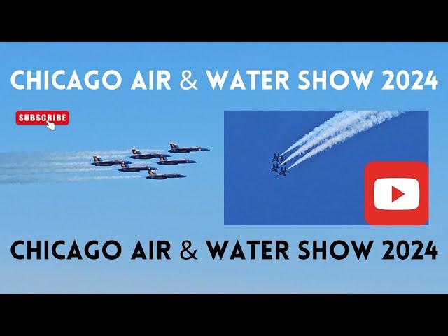 Chicago Air and Water Show 2024 | Chicago City | Blue Angels in Chicago | F16 Air Craft | Chicago |