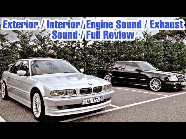 V12 BMW 750i E38 - V8 Mercedes W124 E500 M113 Swapped