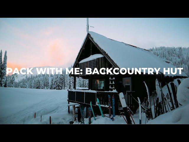 pack with me: 5 day splitboarding trip!