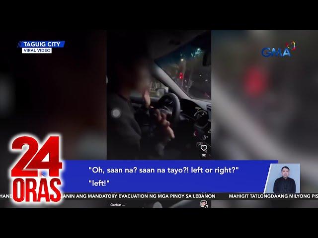 BGC, nakikipag-ugnayan na sa LTO kaugnay sa isang social media influencer na sinadya... | 24 Oras