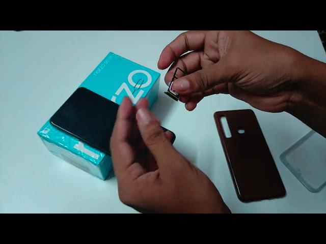 How to insert SIM card in Realme Narzo 50 5G, mobile mein sim card Kaise lagaen