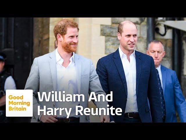 Prince William and Prince Harry Reunite After Two Years