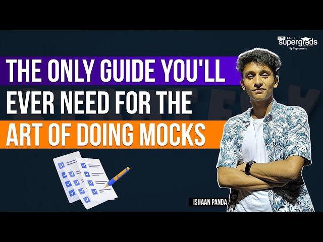 Tips to Solve Mock Papers | Strategy to Solve Mocks by IPM Student | Mocks for IPMAT