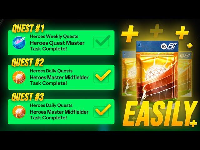 HOW TO GET ULTRA PACK MAKING QUESTS IN FC MOBILE 24 | BANNER TEMPLATE TEST