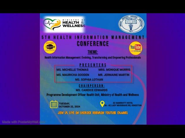 5th Health Information Management Conference @ AC Marriott Hotel, Kingdom Tuesday Oct 22, 2024 9am