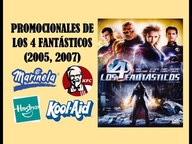 Promocionales De Los 4 Fantásticos (2005, 2007) [ES]