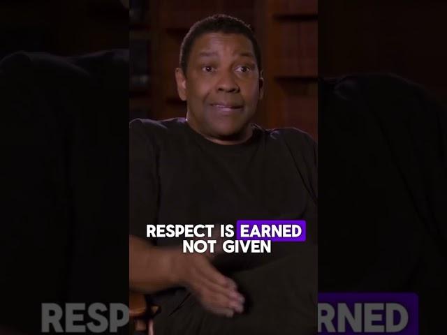 Denzel Washington: The Most Important Life Advice