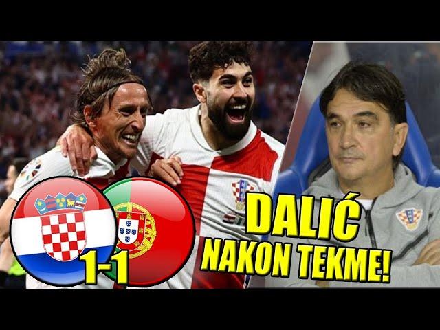 HRVATSKA 1-1 PORTUGAL  DALIĆ NAKON GUSTE UTAKMICE CILJ OSTVAREN