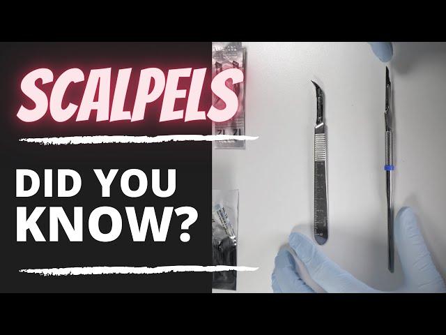 Tips About Scalpels For Basic Oral Surgery | OnlineExodontia.com