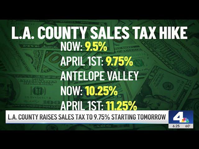 Living in Los Angeles County is getting more expensive
