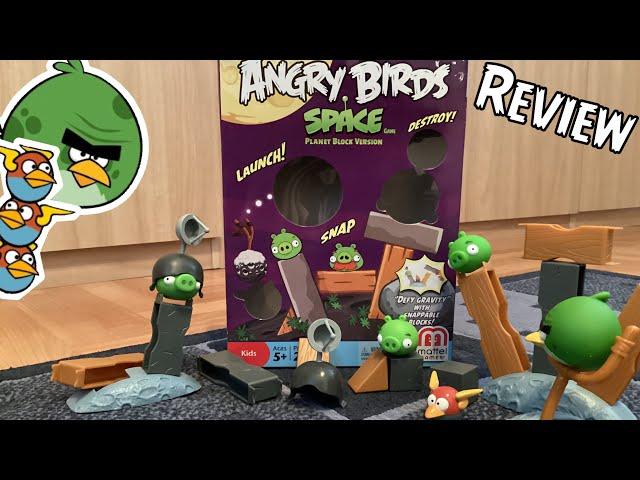 Angry Birds Mattel - Space Set Review - Planet Block Version