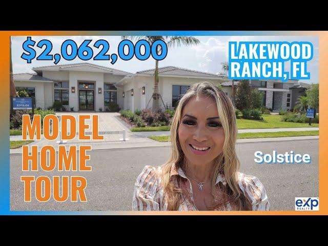 LUXURY MODEL HOME TOUR - LAKEWOOD RANCH - Solstice by Lee Wetherington Homes