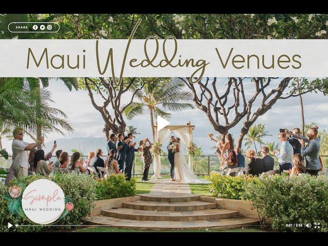 Maui Wedding Venues - View Top Wedding Venues in Maui Hawaii