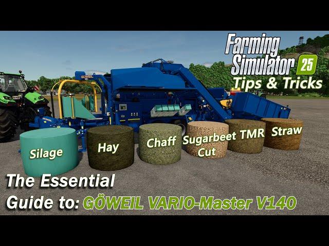 Why is the GÖWEIL VARIO Master V140 so awsome in Farming Simulator 25