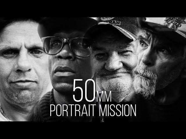 Run and Gun 50mm PORTRAIT Photography Mission - Great for Beginners