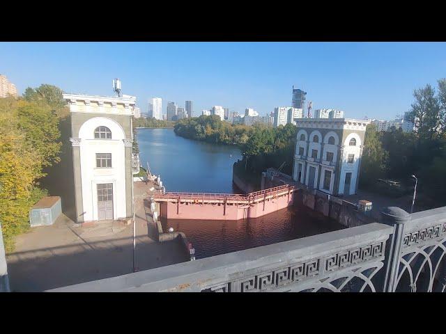 Прогулки по Москве.Самое ужасное видео. Невезучий день. Мневники. Плотина. Шлюзы и большая стройка