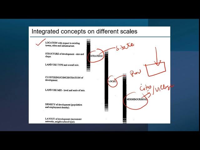 Regional land use and transport concepts by Prof Dr Asim Farooq