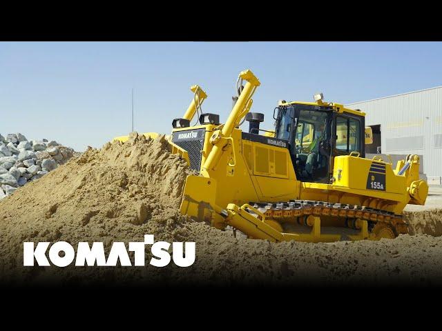 Komatsu bulldozer D155A-6