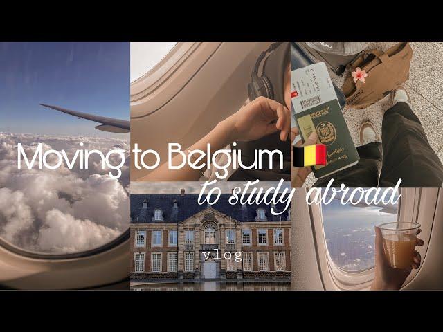 Pakistan to Belgium  ️ | Moving to belgium as a female pakistani student for masters VLOG