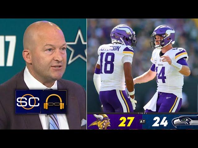 Sam Darnold deserve Top 3 QB in NFL - Tim Hasselbeck on Vikings def. Seahawks 27-24 Week 16