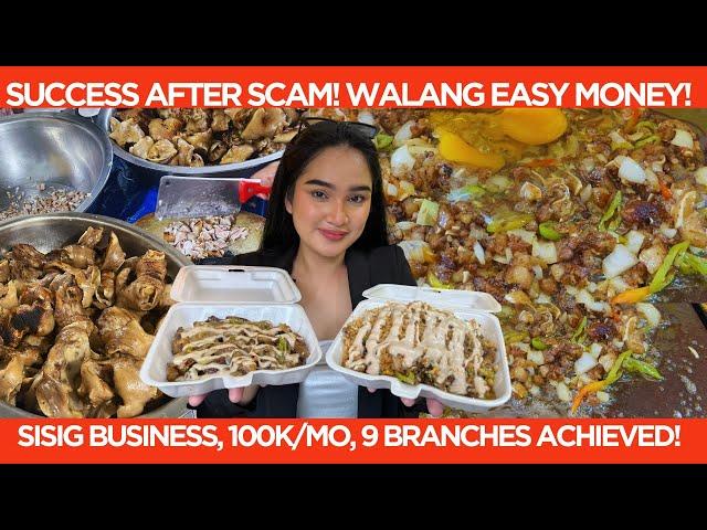 LIFE AFTER SCAM: Higit Milyon ang Nawala! SISIG BUSINESS SUCCESS (W/ TOUR + RECIPE)