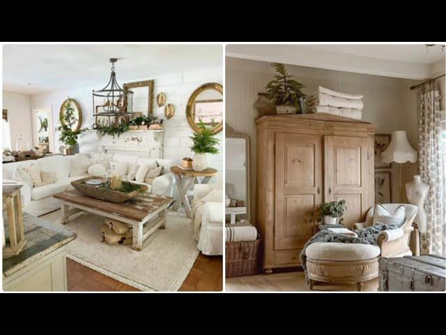 Antique farmhouse shabby chic cottage home decorating ideas. #antique #antiquefarmhouse #cottage