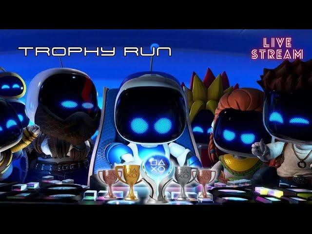 ASTRO BOT: The New PlayStation Mascot LIVE Let's Play | Special Trophy Run Episode